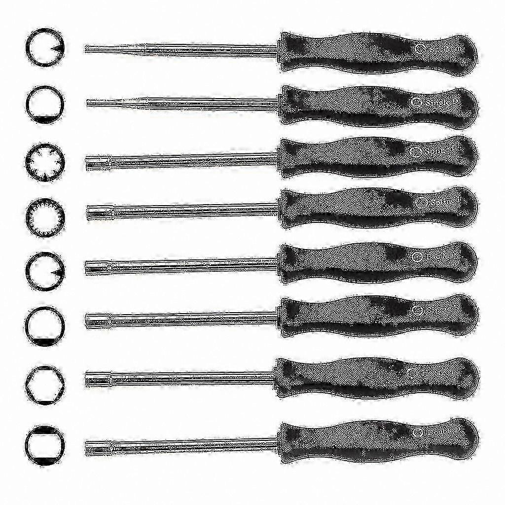 Carburetor Screwdriver Set - 8-Piece Tool Kit for 2-Cycle Engine Adjustments