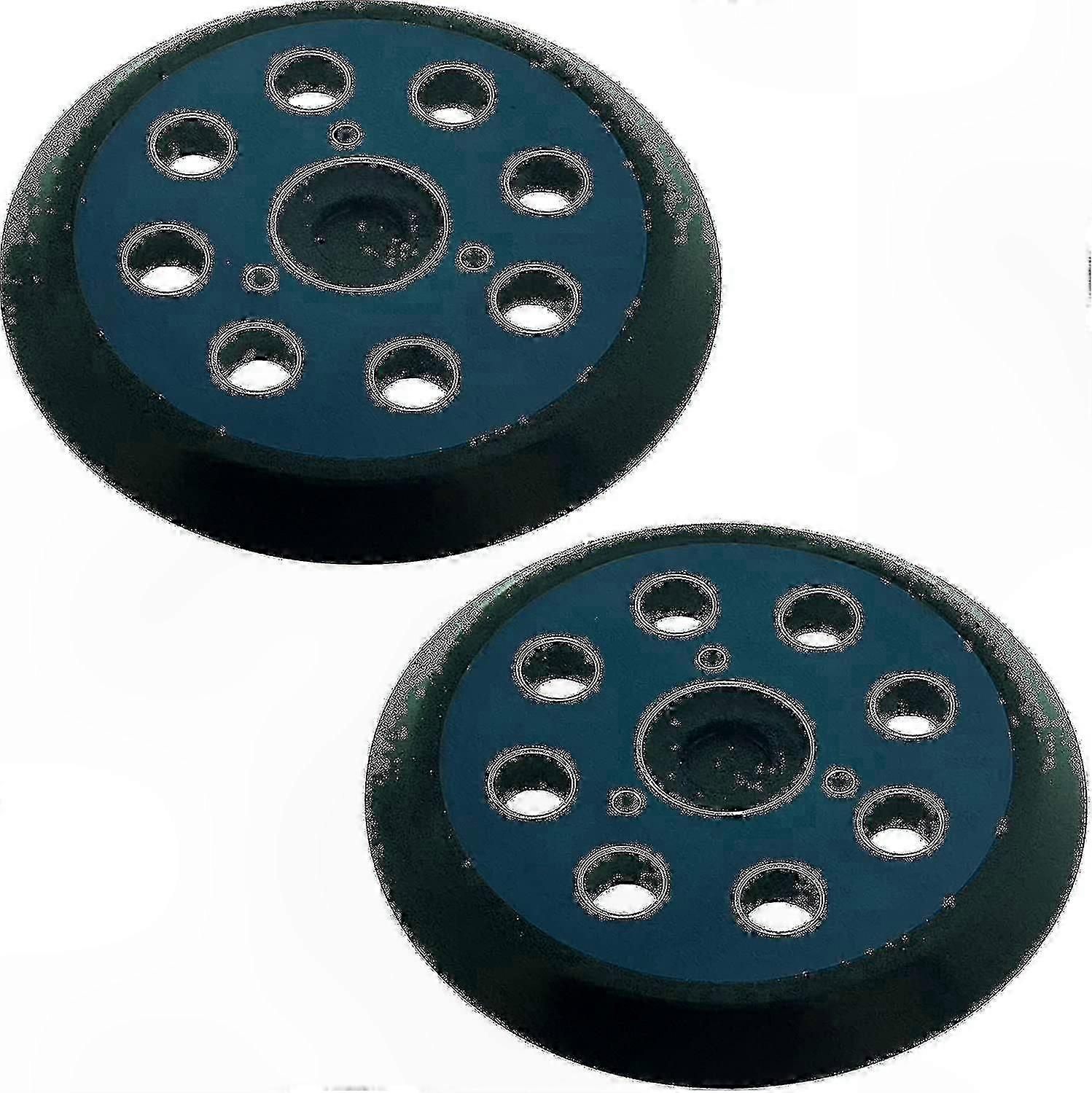 2-Pack 125mm Orbital Sander Pads, 8-Hole Sanding Discs for Select Power Tools