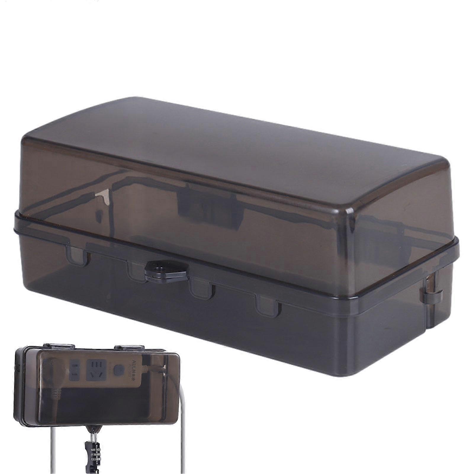 Weatherproof electrical box, waterproof power strip for outdoor use, cable junction box with cover for extension cords for Luc Schwarz.