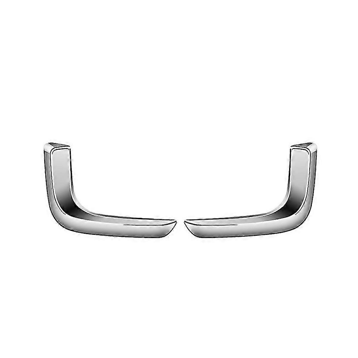 For car front fog light eyebrow trim sticker for honda Silver