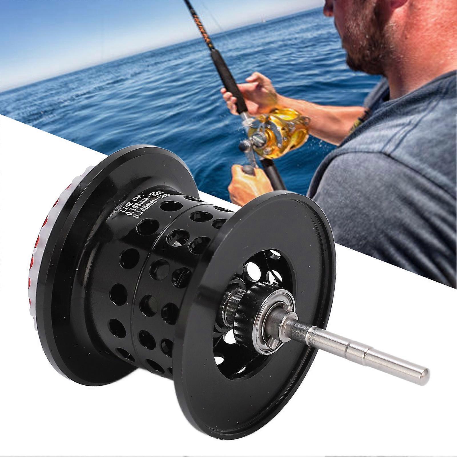 Baitcasting Line Spool Full Metal Modified Fishing Reel Wire Cup for Water Droplets WheelSV Metal Micro Objects Spool 