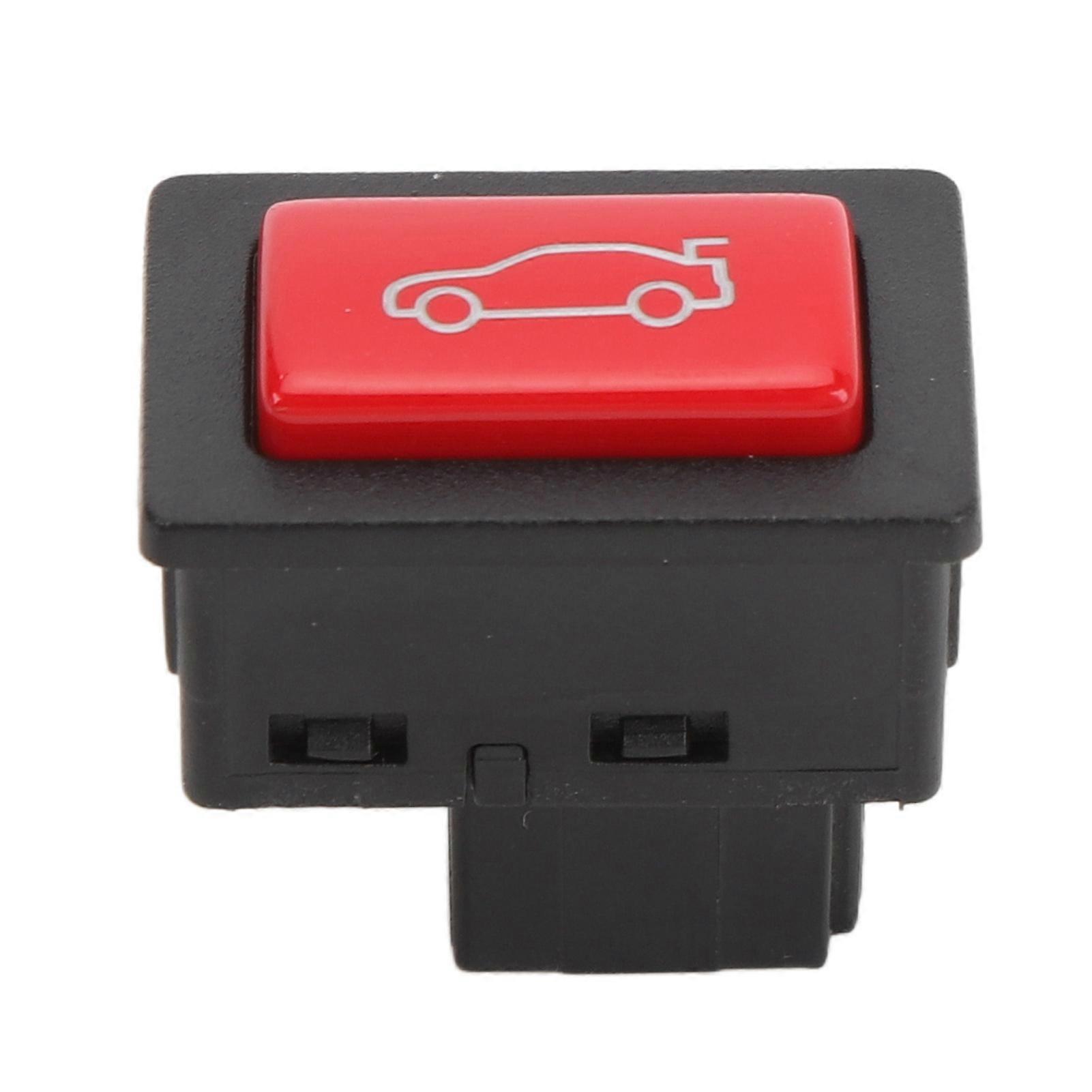 ABS Rear Trunk Release Switch Button for BMW 1 2 3 4 5 6 7 Series X1 Z4 Fast Response Red Tailgate Opener