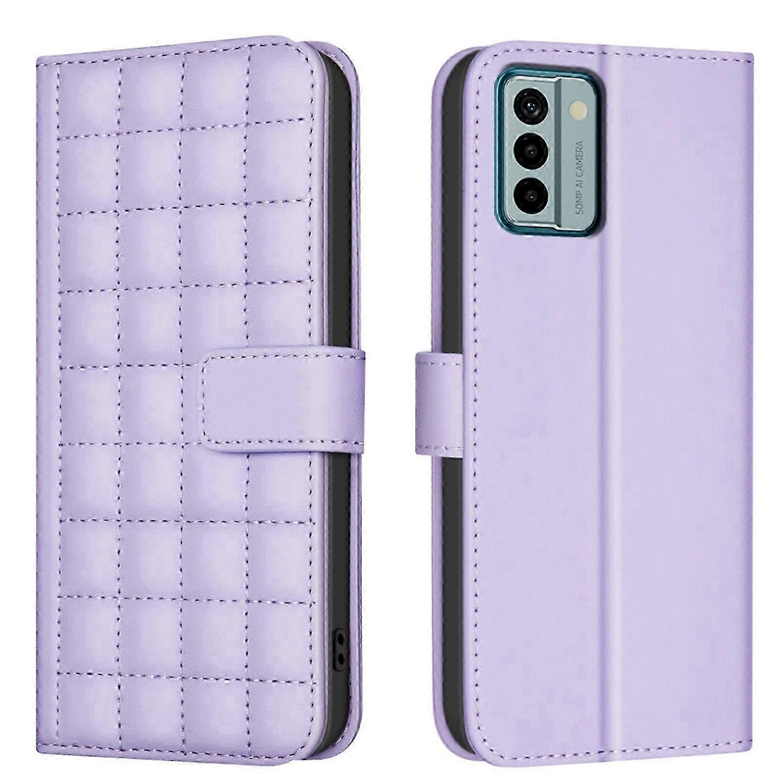 Square Texture Leather Phone Case