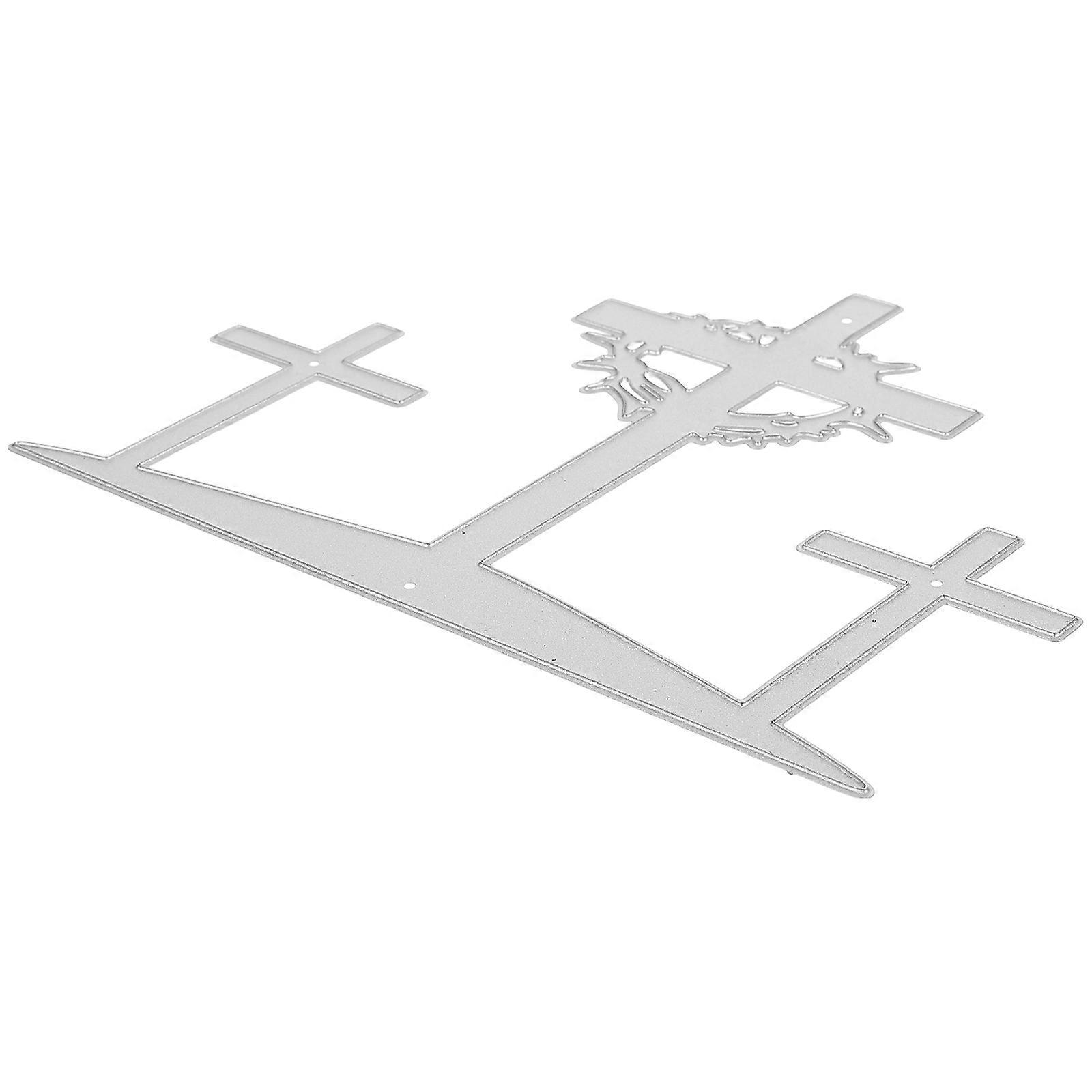 Engraving Rectangular Templates for Halloween Silver High Carbon Steel with 1Set