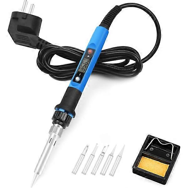 Soldering Iron Kit, Toolour 80W 220V Fast Heating Adjustable Temp