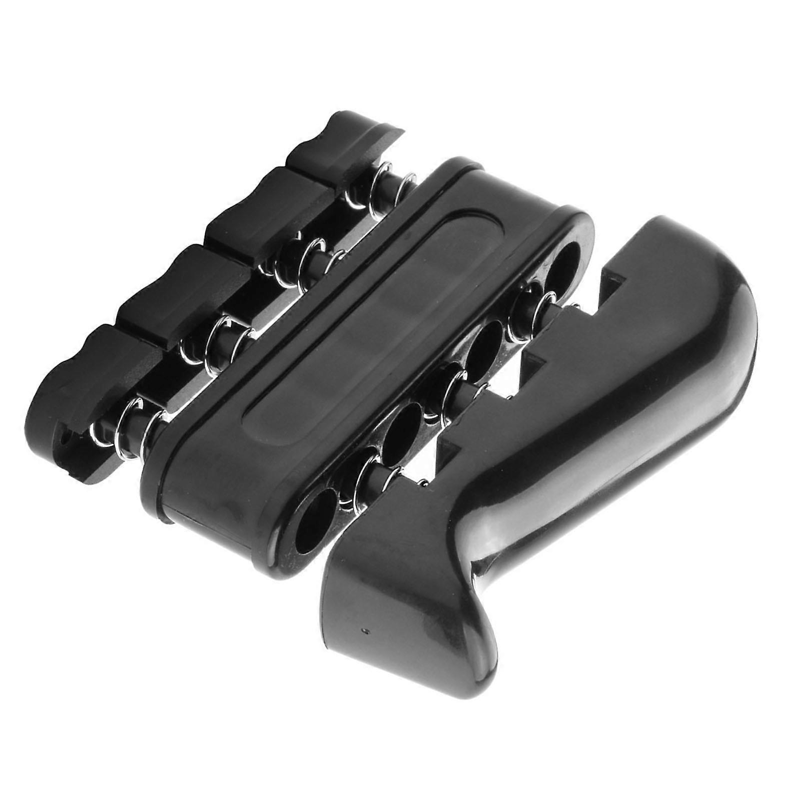 Piano Grip Bidirectional Hand Gripper Finger Trainer, Black ABS