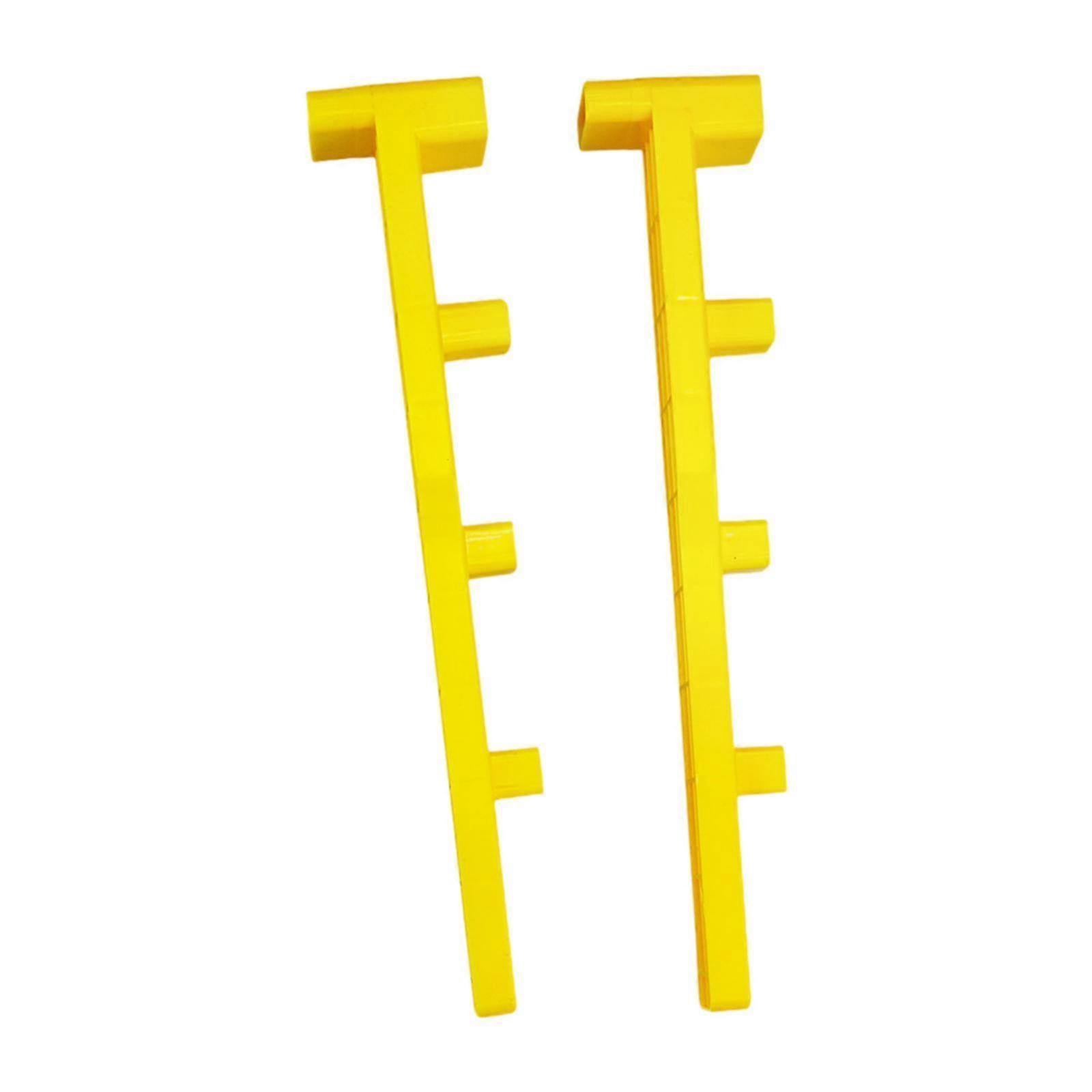 2x Queen Cell Bar Frames Support Queen Cell Holder for DIY Frame Apiculture