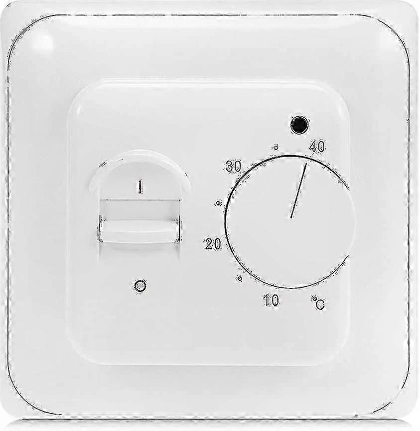 Programmable Thermostat for Floor Heating Systems, 220V 16A with Sensor Probe
