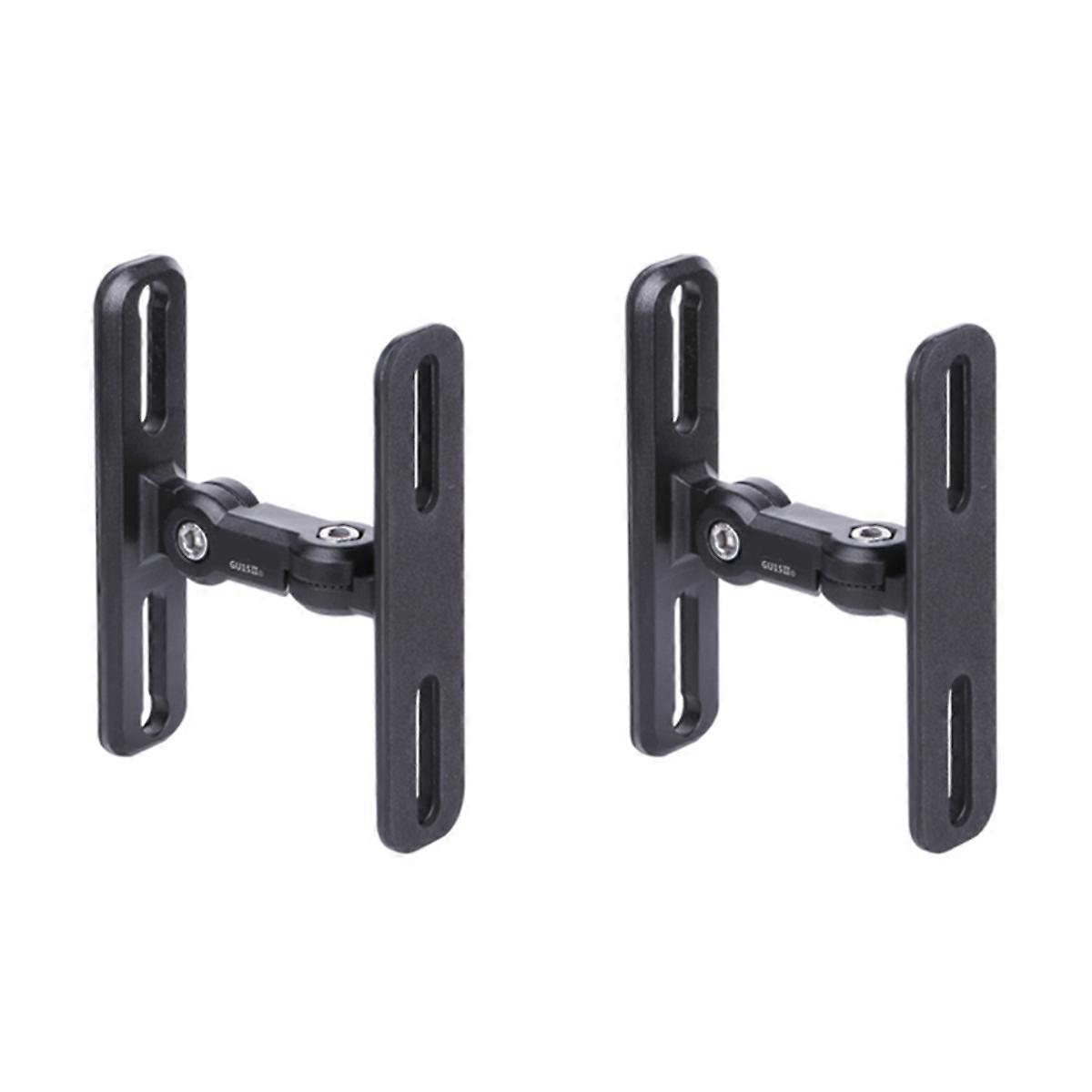 1pair GU15II Universal 304 Stainless Steel Sound Speaker Wall Bracket Mount Audio Stand Sound Box Rack