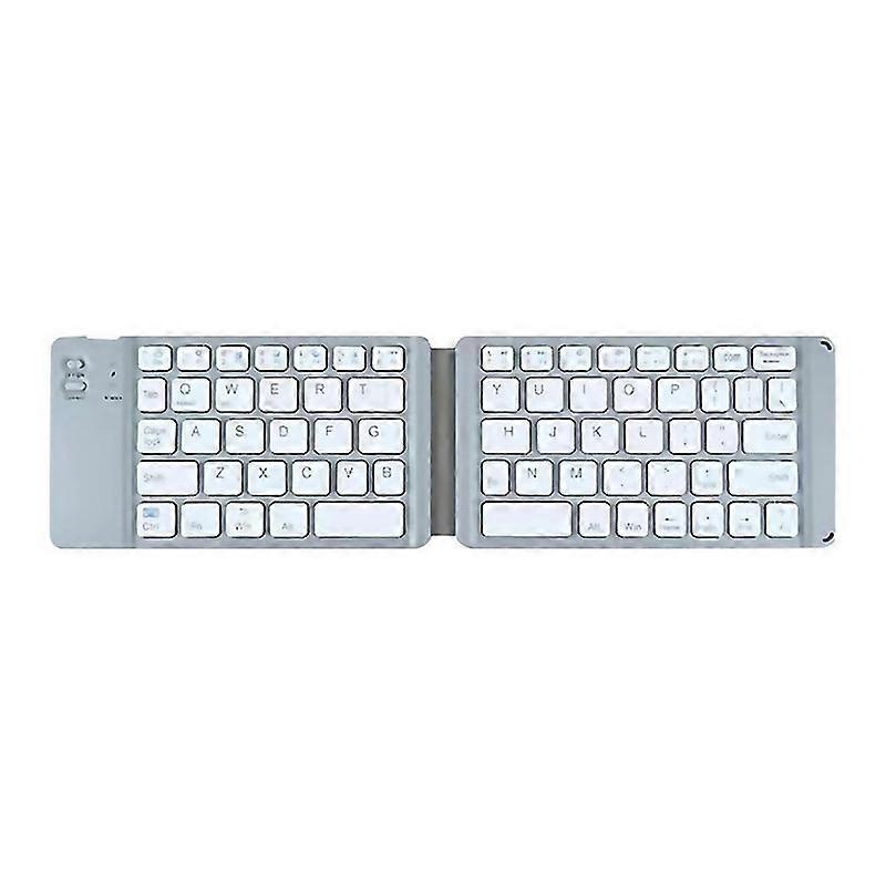 For Dual Folding Wireless Bluetooth Keyboard For Tablet Computer A