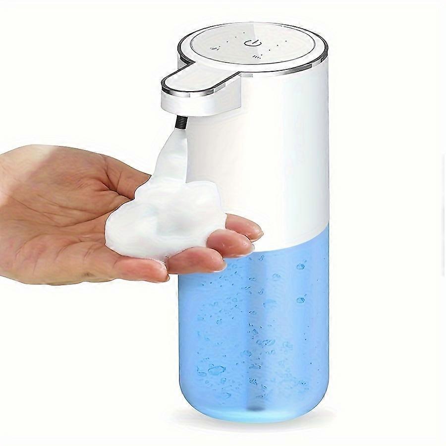Touchless wall-mounted soap dispenser: 380 ml capacity, USB charging, automatic sensing