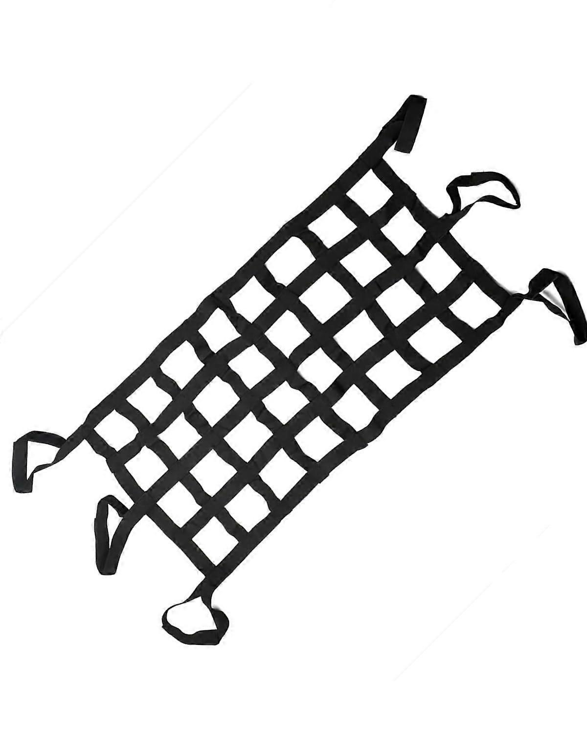 Roof Storage Net For Wrangler TJ JK 20072018 Black HeavyDuty Cargo Net Cover Roof Hammock Bed Rest Network Cover