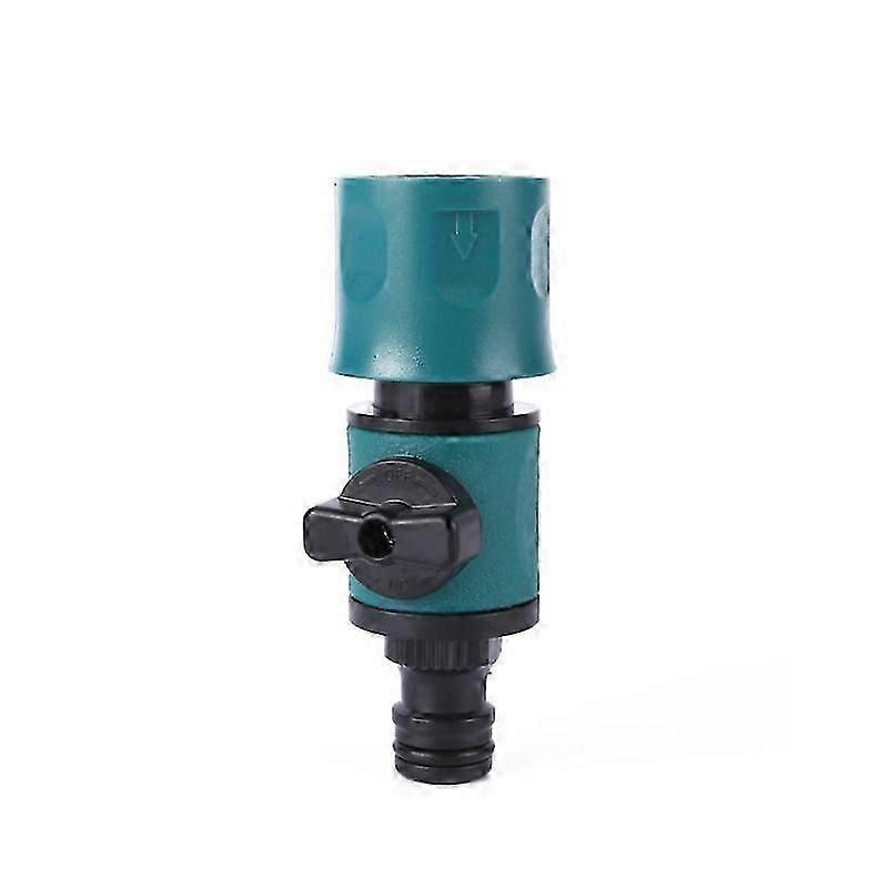 Quick Hose Connector With Valve 10 X 3.5Cm Garden Tool