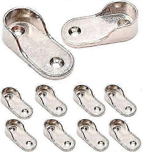 Wardrobe Brackets Clothes Tube Side Support Rail