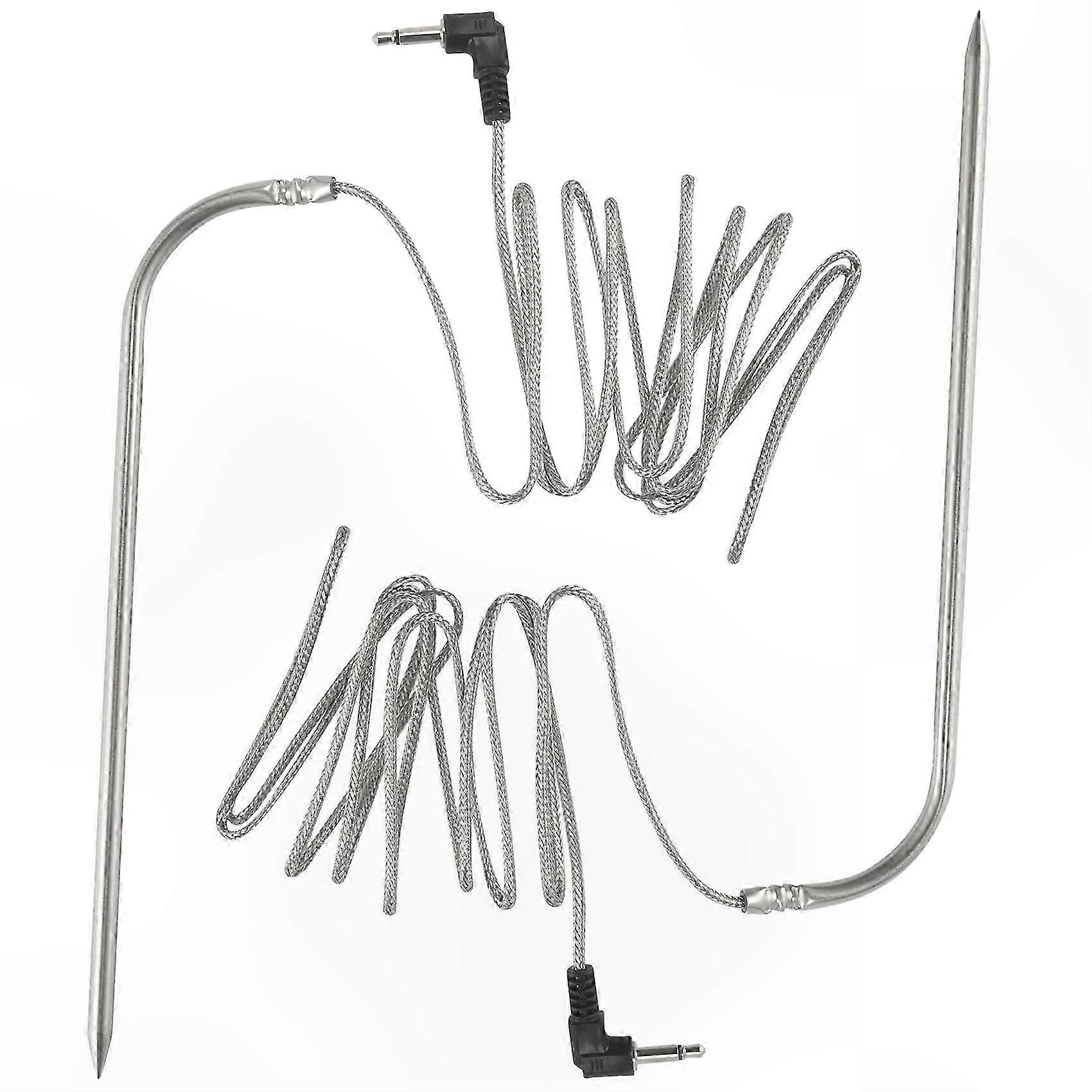 Durable Meat Probe for High-Temperature Grilling and Smoking with Pellet Grills and Smokers