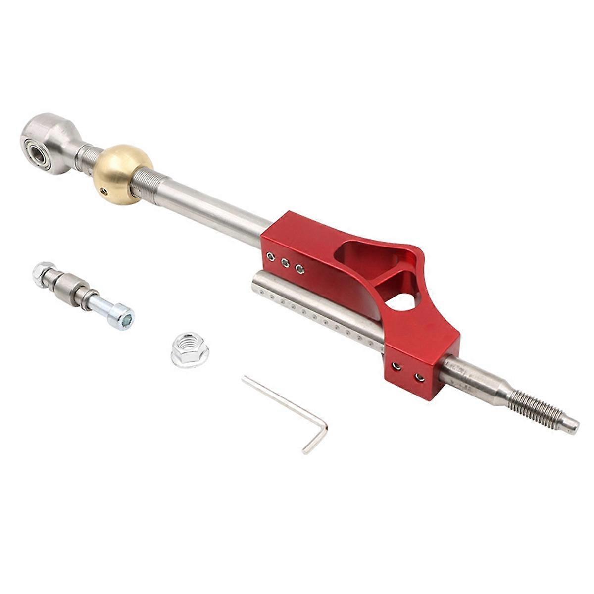 Car Adjustable Gear Shift Lever for CRX del Sol B/D Series 1988-2001 Red