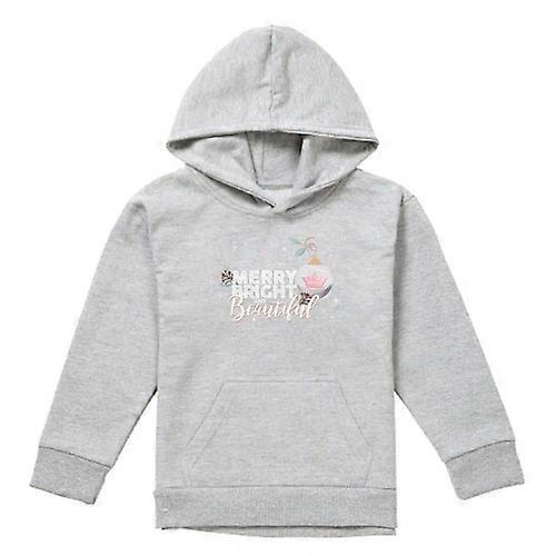 Disney Princess Childrens/Kids Merry, Bright And Beautiful Christmas Hoodie