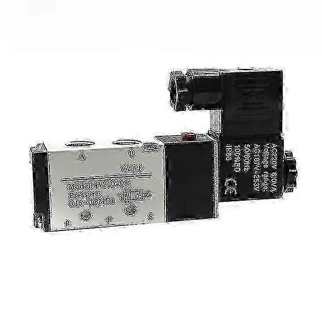 4V210-08 産業オートメーション用電動バルブ、12V 24V 220V