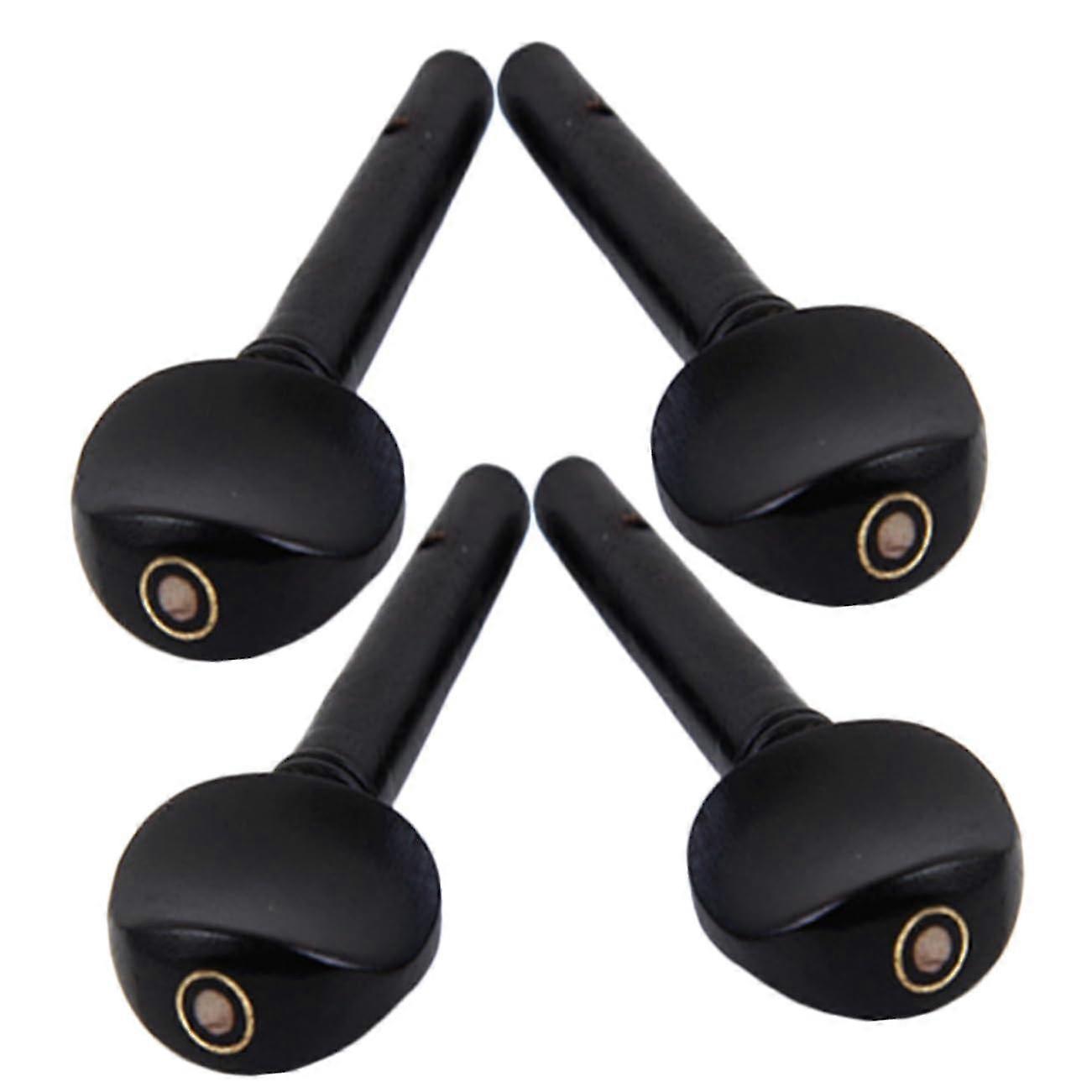 2025 4Piece Violin Peg Set, Functional Tuning Pegs, Peg Adjuster Tool, Violin Tuning Accessories