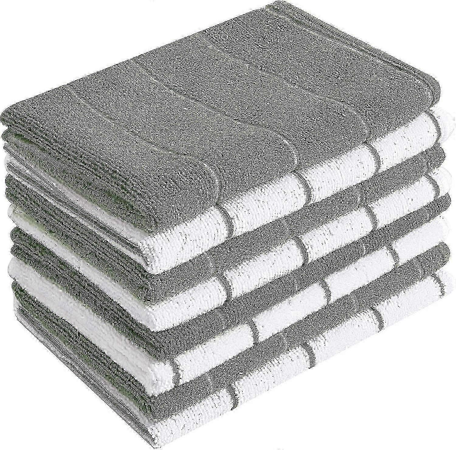 Microfiber Kitchen Towels - Super Absorbent. Soft And Solid Color Dish Towels. 8 Gift