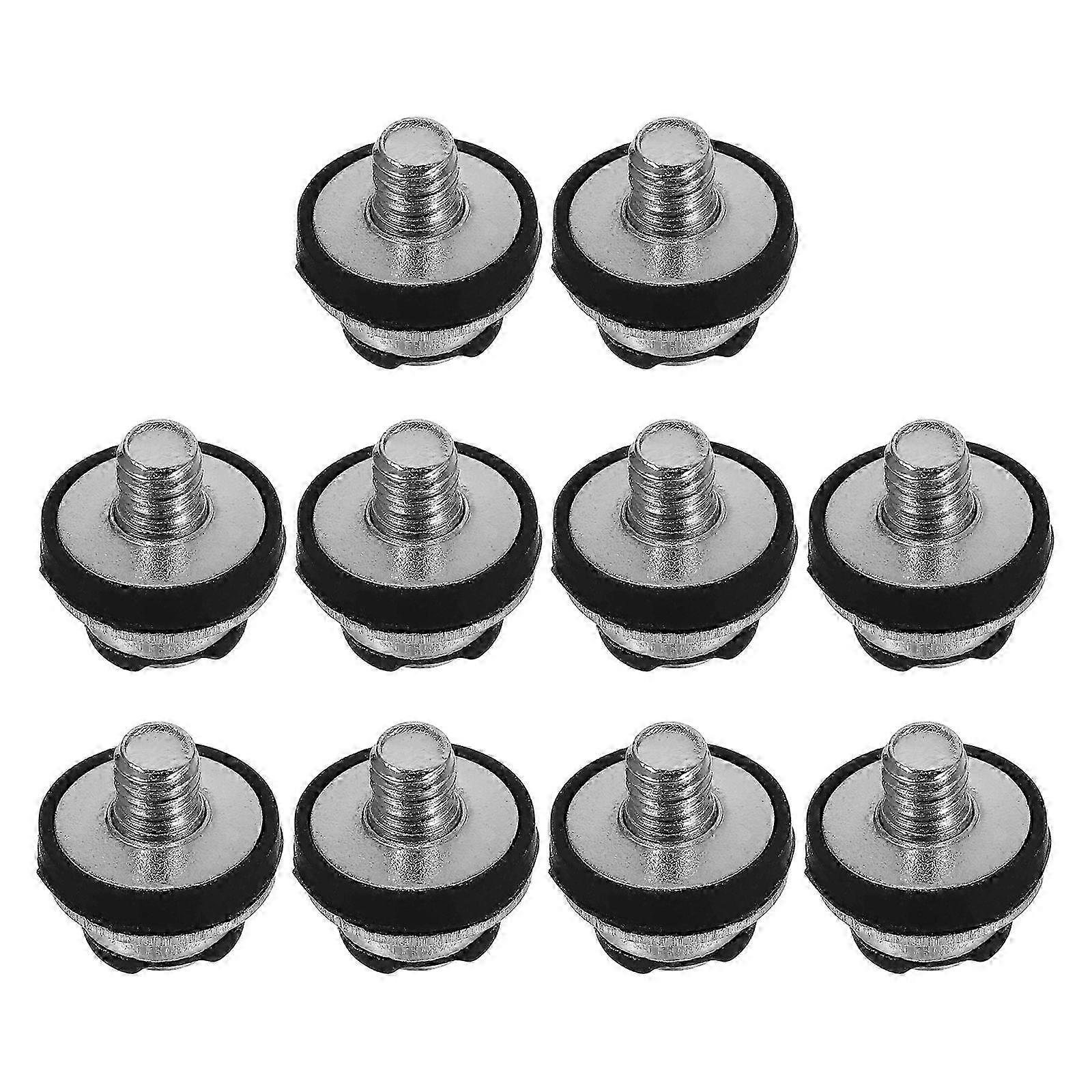 10pcs Mini Hard Drive Mounting Screws for Electronics – Durable Vibration Reduction Fasteners for Gaming Parts, Computers, Servers, and Workstations