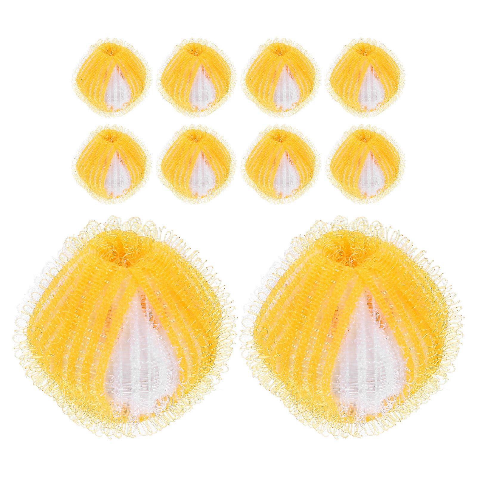 Lint Remover For Laundry Clothing Washing Anti-Winding Balls Reusable Hair Removal Lint Removal Round Simple Design Style Home Users 10Pcs