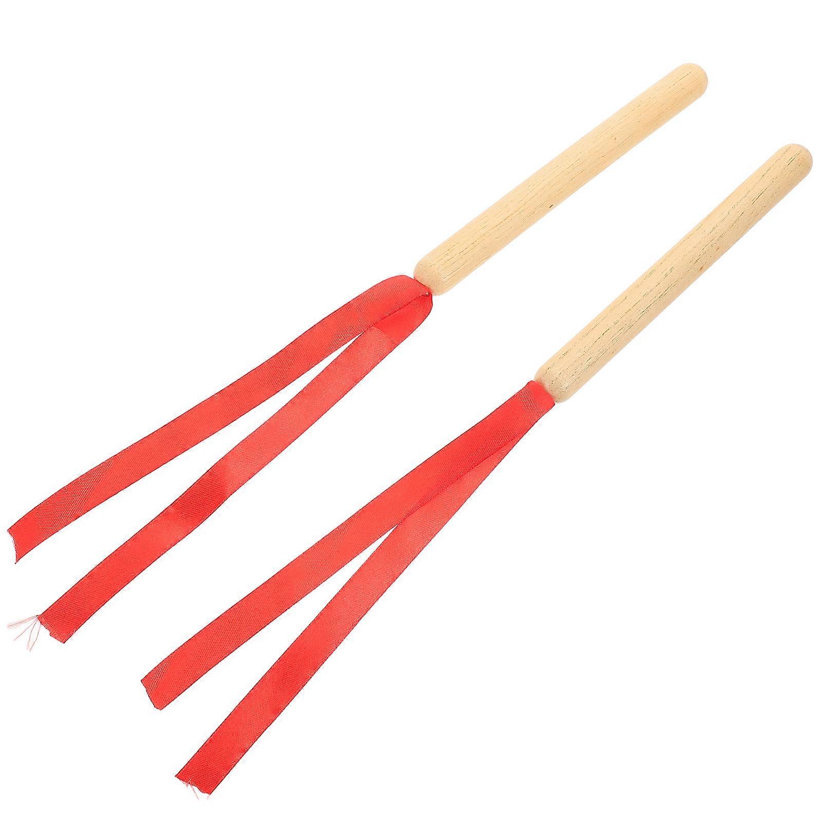Musical Percussion Sticks Wooden Rhythm Sticks for Home Use 4Pairs