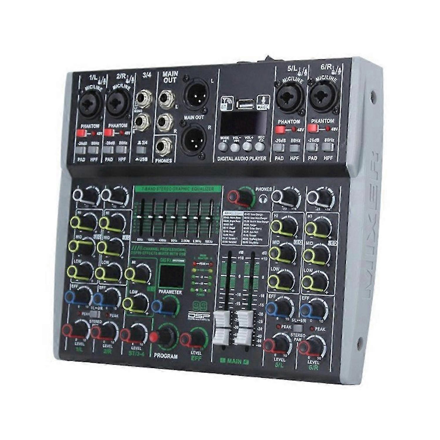 Professional Audio Mixer EU Plug