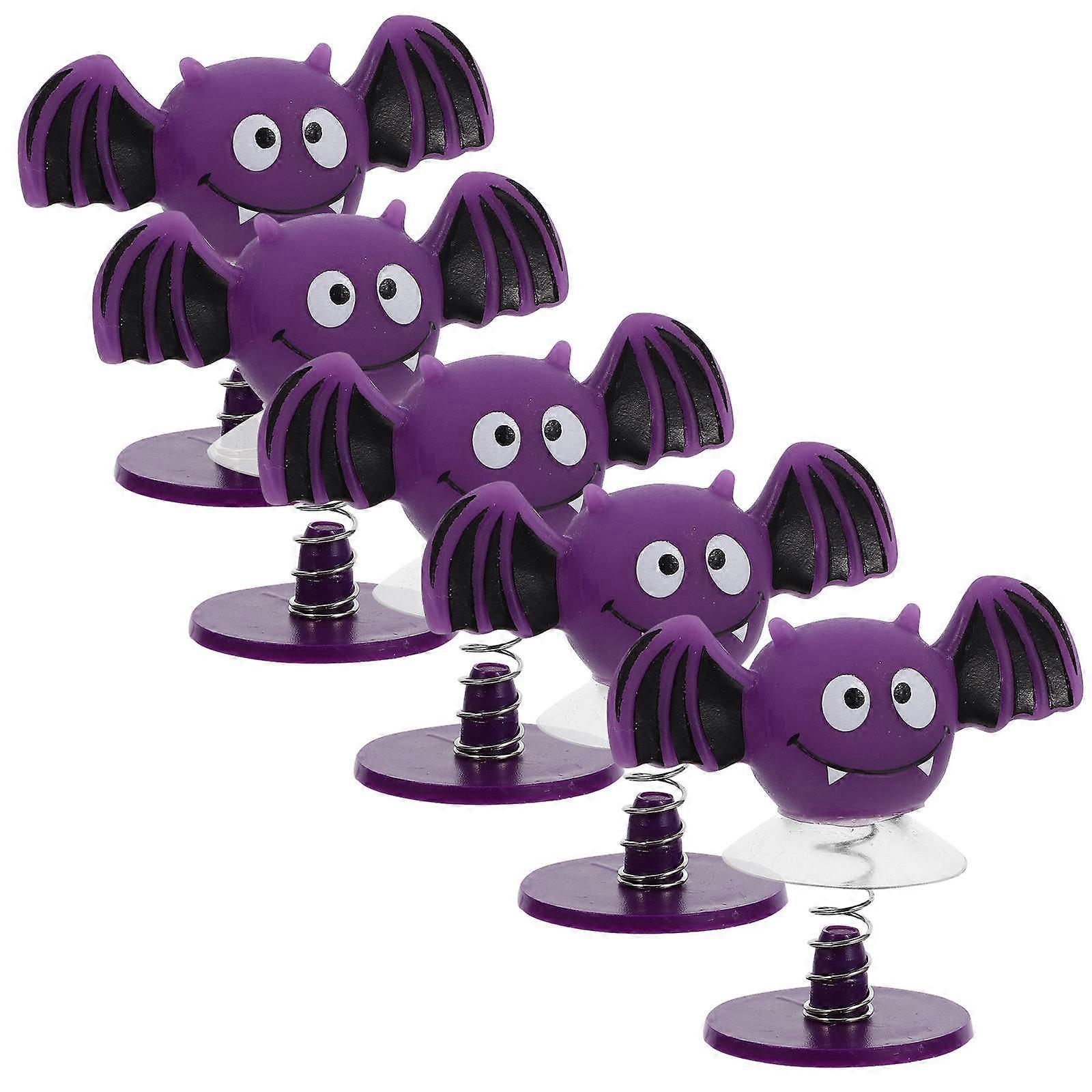Cartoon Jumping Toy Halloween Spring Toy for Playing 25Pcs Kids Party