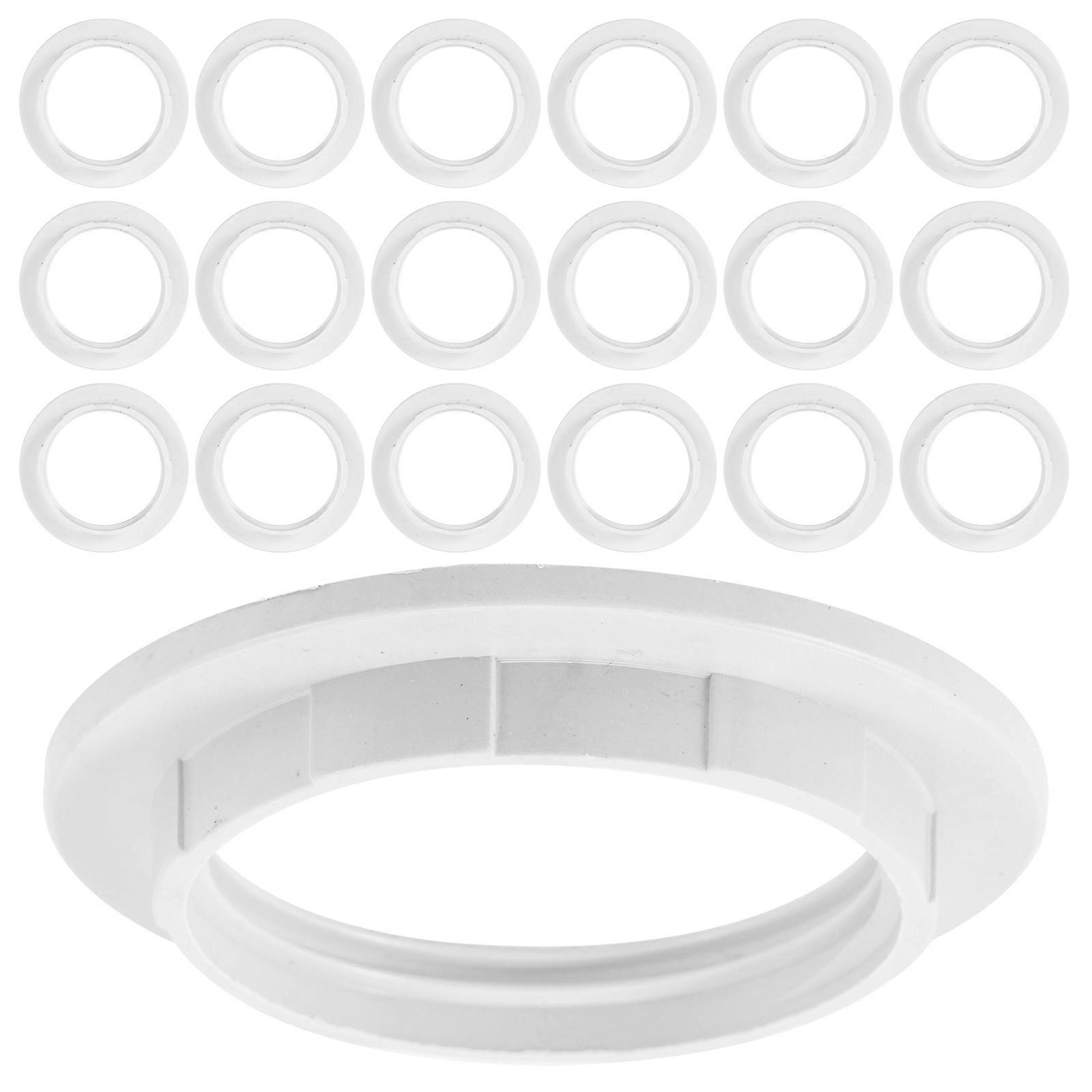 Lamp Shade Ring Lamp Shade Holder for Lampshade Replacement 20Pcs Set