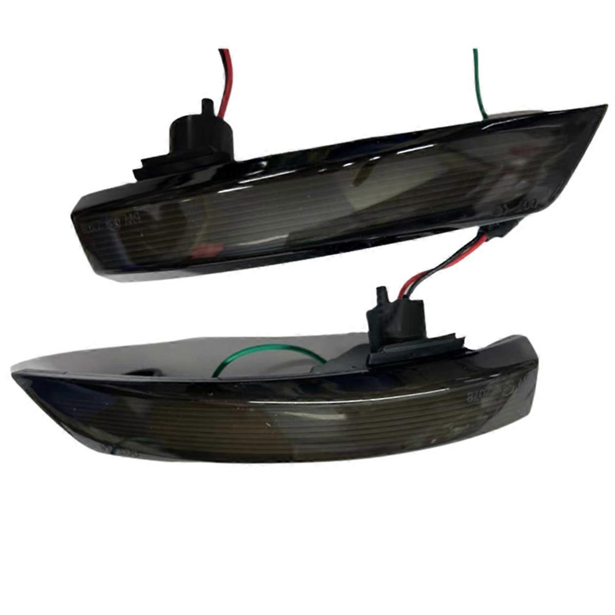 1Pair Rearview Mirror Turn Yellow&Blue Light For Focus II 08-11