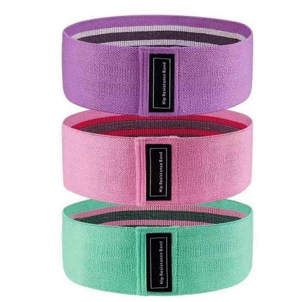 Elastic Squats Resistance Bands Fitness Pull Bands Yoga Training Bands Suitable for Women'S Exercise Stretching Bands
