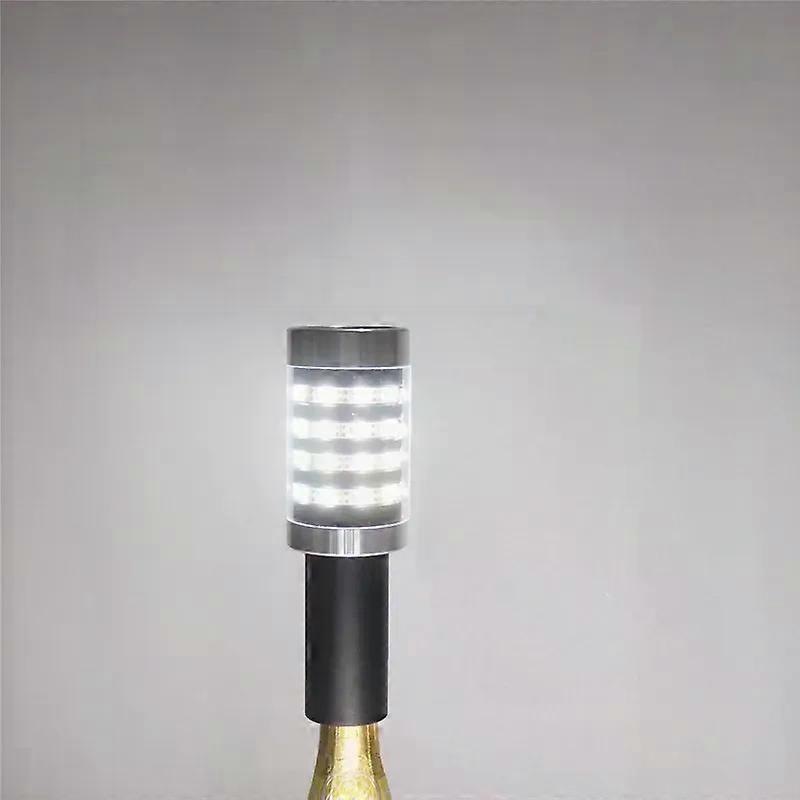 LED Strobe Baton With 2 Head Laser Light Rechargeble Champagne Bottle Flashing Stick Service Sparklers KTV Bar Club Decor