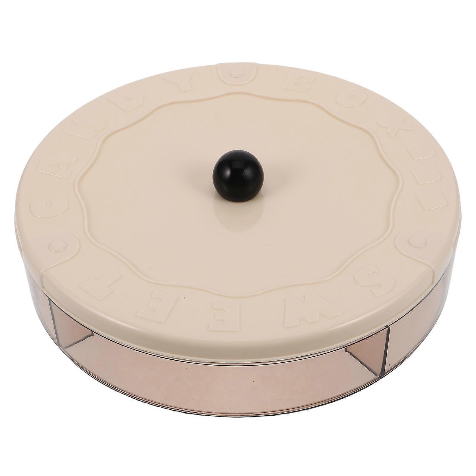 Fruit Platter Round Storage Container for Kitchen Use 4Pcs White