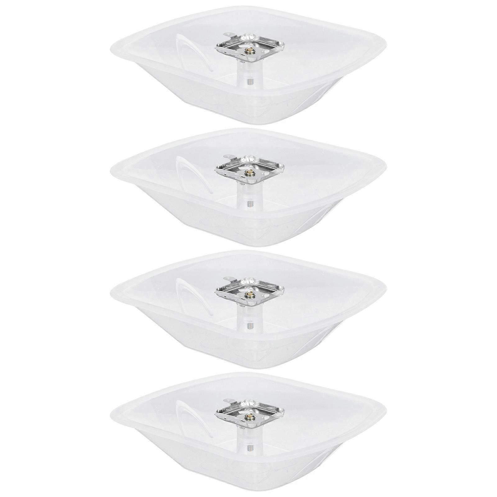 Transparent Oil Bowl Range Hood Use with 4Pcs Kitchen
