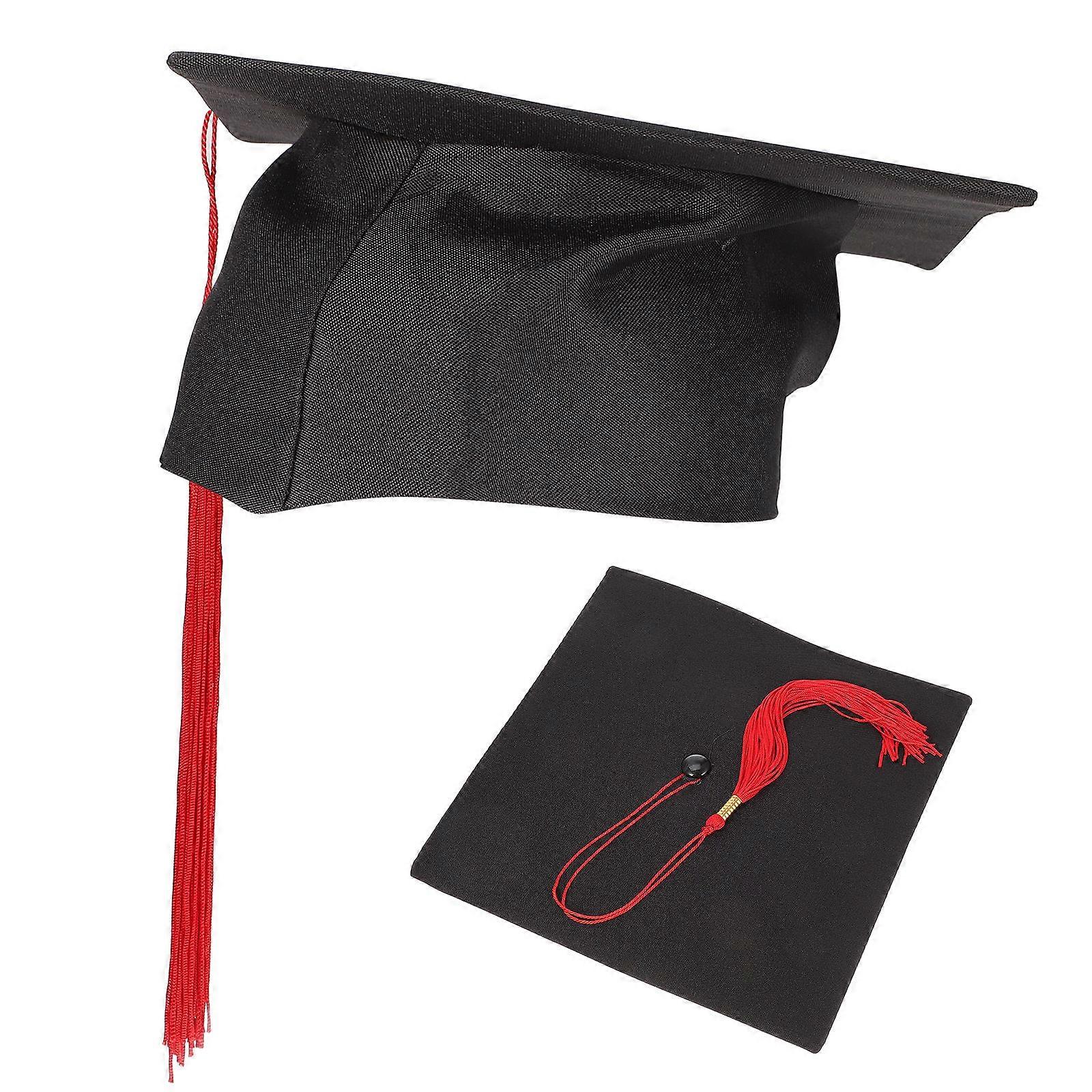 Formal Design Graduation Hat For At School Gathering And Photographing 16Pcs