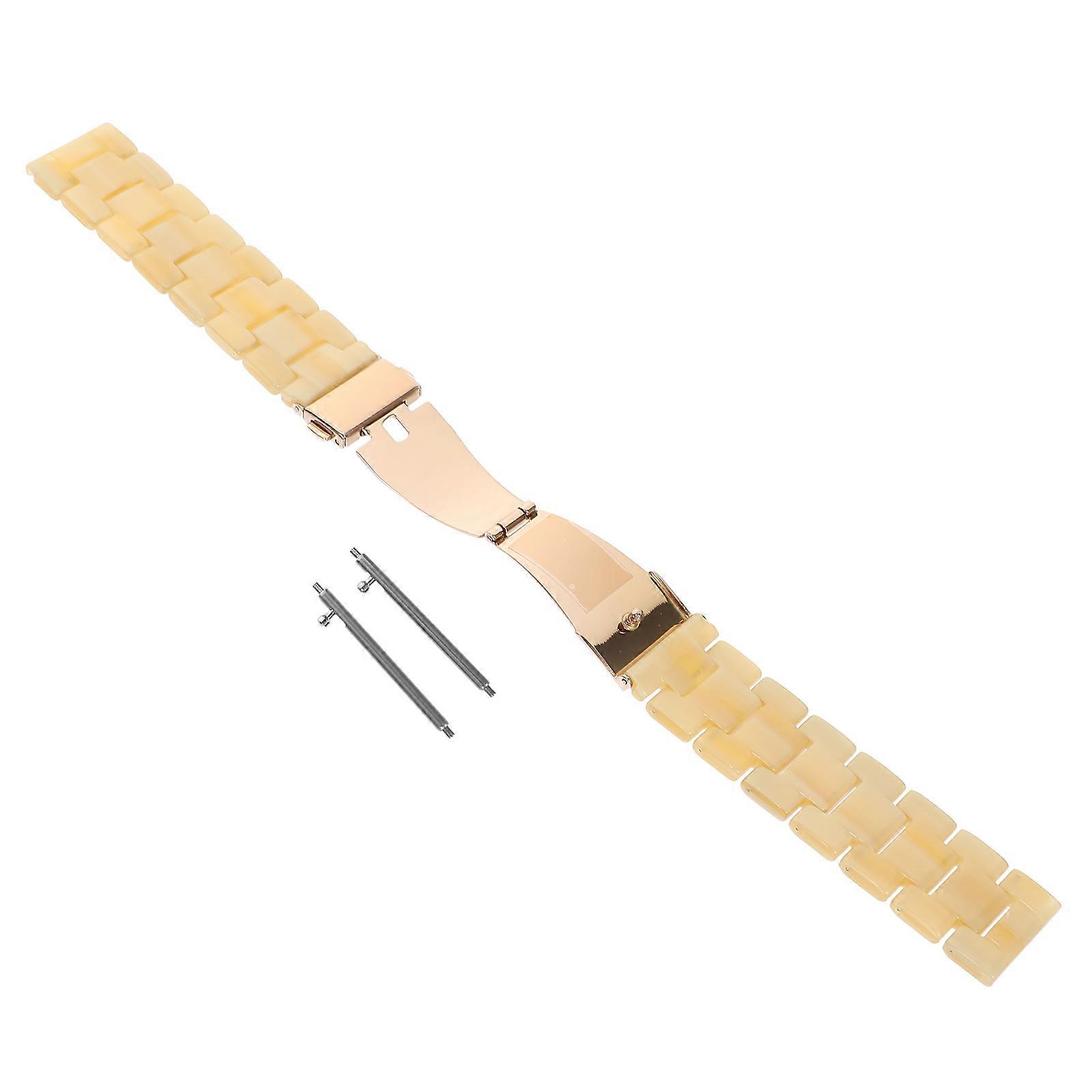 Replaceable Resin Watch Band for Smartwatch 4Pcs Decorative Watch Strap