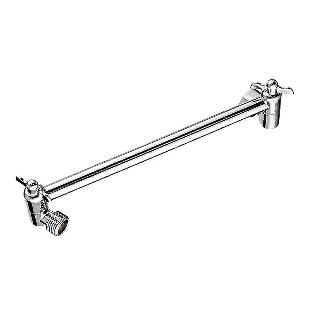 Copper Shower Arm Shower Extension Wall-Mounted Replacement 2Pcs Home Bath Accessory