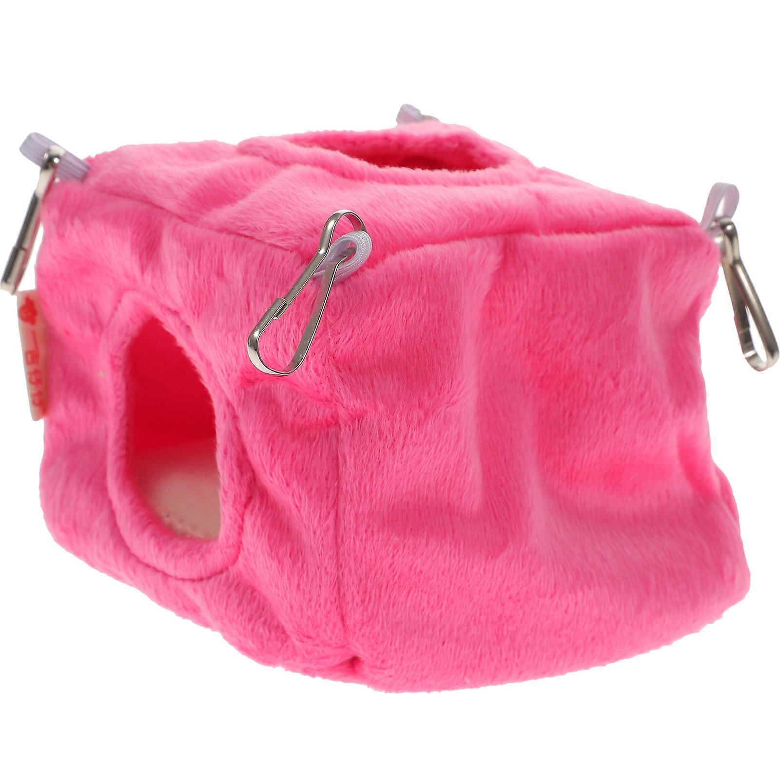 Bird Bed Hanging Bird Bed for Parrot 5Pcs Pink Decorative Resting Nest