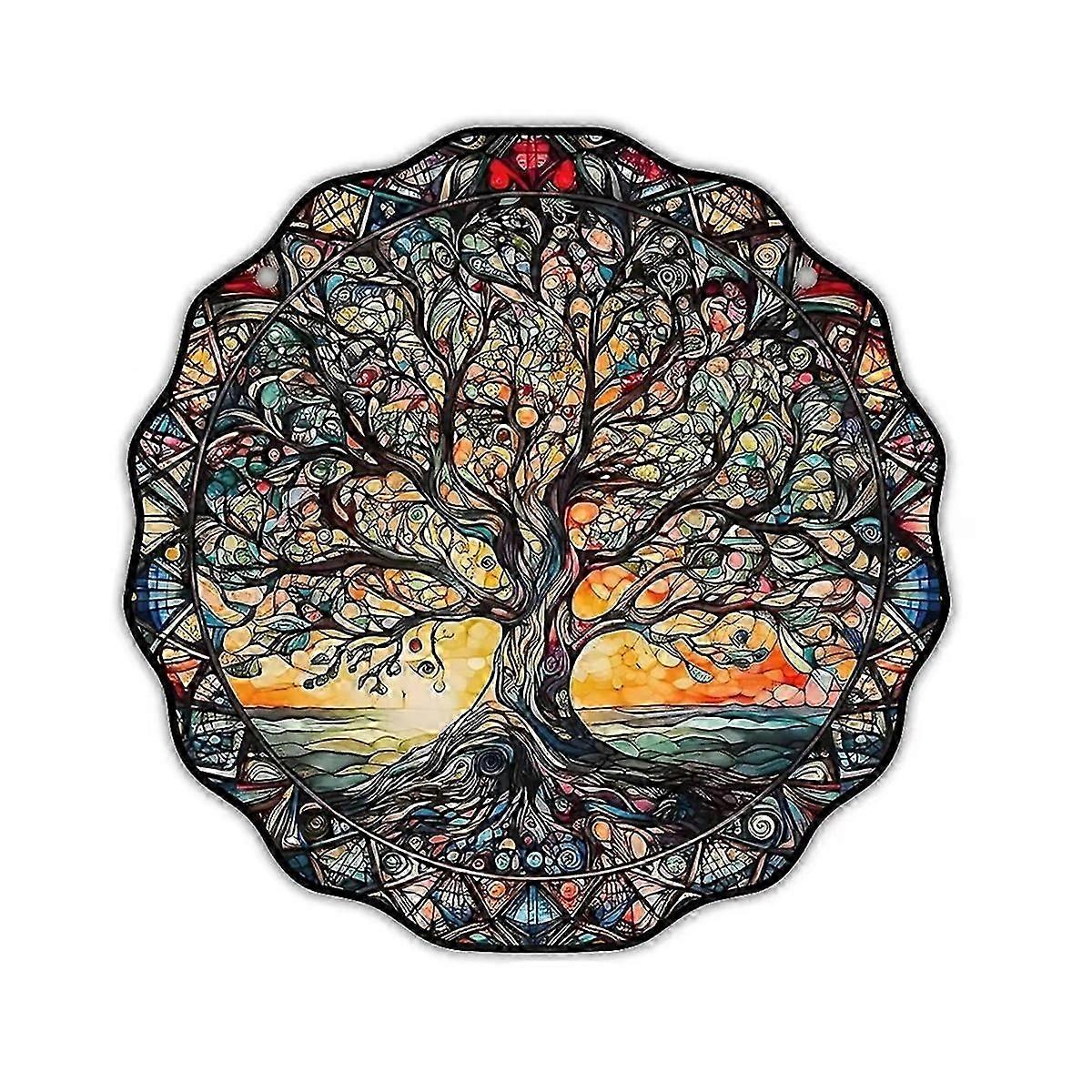 Acrylic Tree of Colourful Life Decorative Sign,Art Decorative Hanging