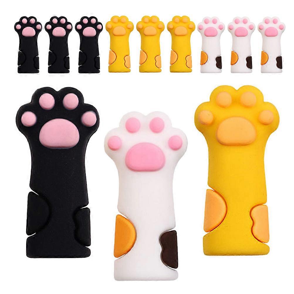 Cute Cuticle Scissors Covers Silicone Protector for Storage 48Pcs