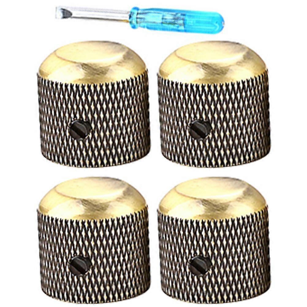 Volume Control Knobs 16 Pcs Excellent Replacement Knobs For Electric Guitars And Basses Perfect For Instrument Maintenance