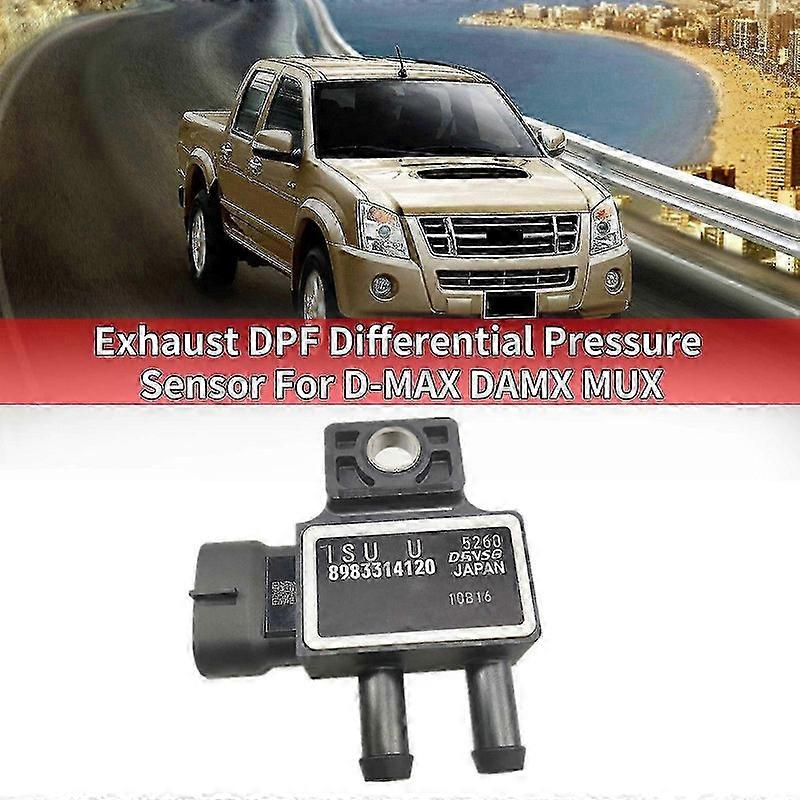 Auspuff-DPF-Differenzdrucksensor für Isuzu D-MAX DAMX MUX 8983314120