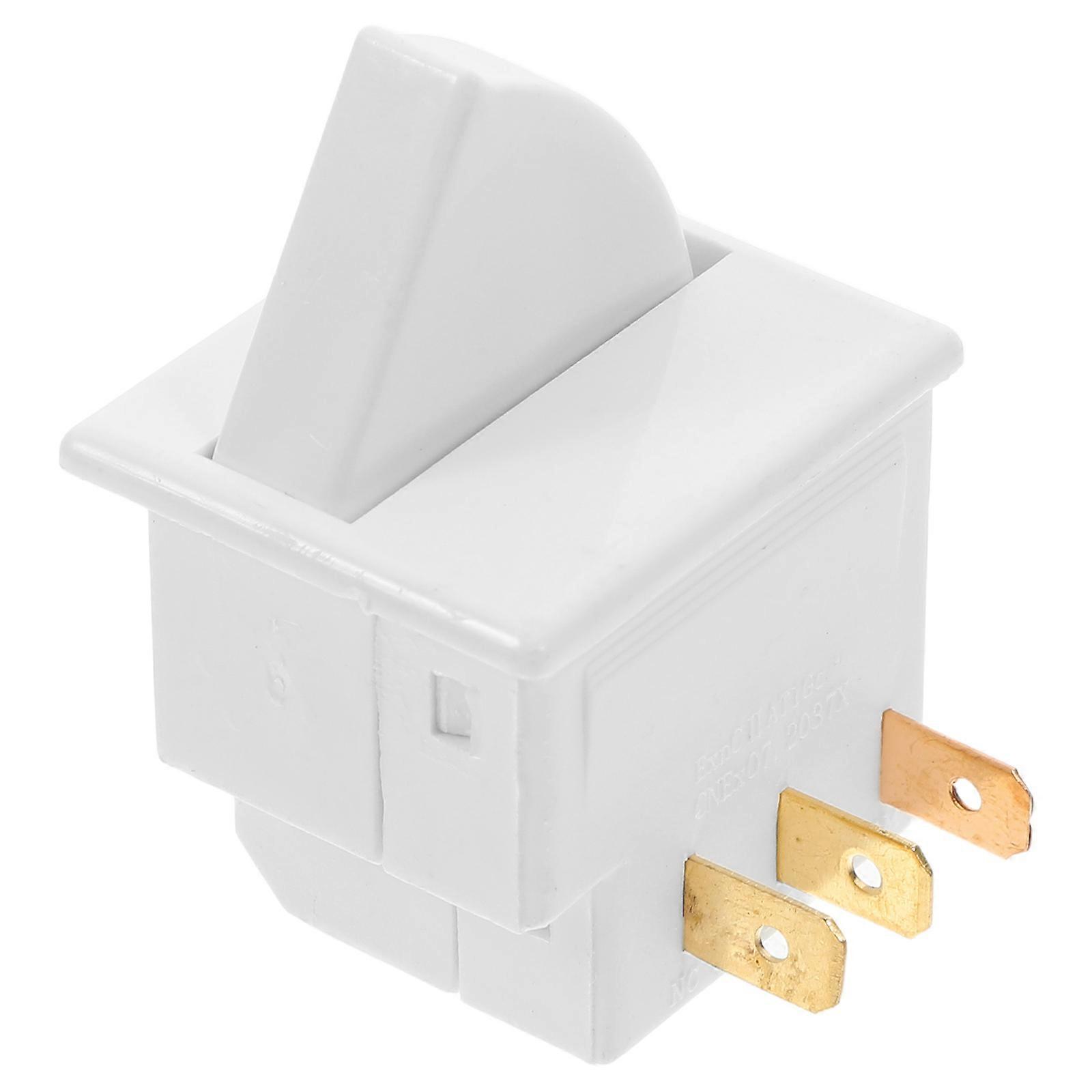 Door Activated Light Switch for Refrigerator Repair 3-Pin 4Pcs Pack
