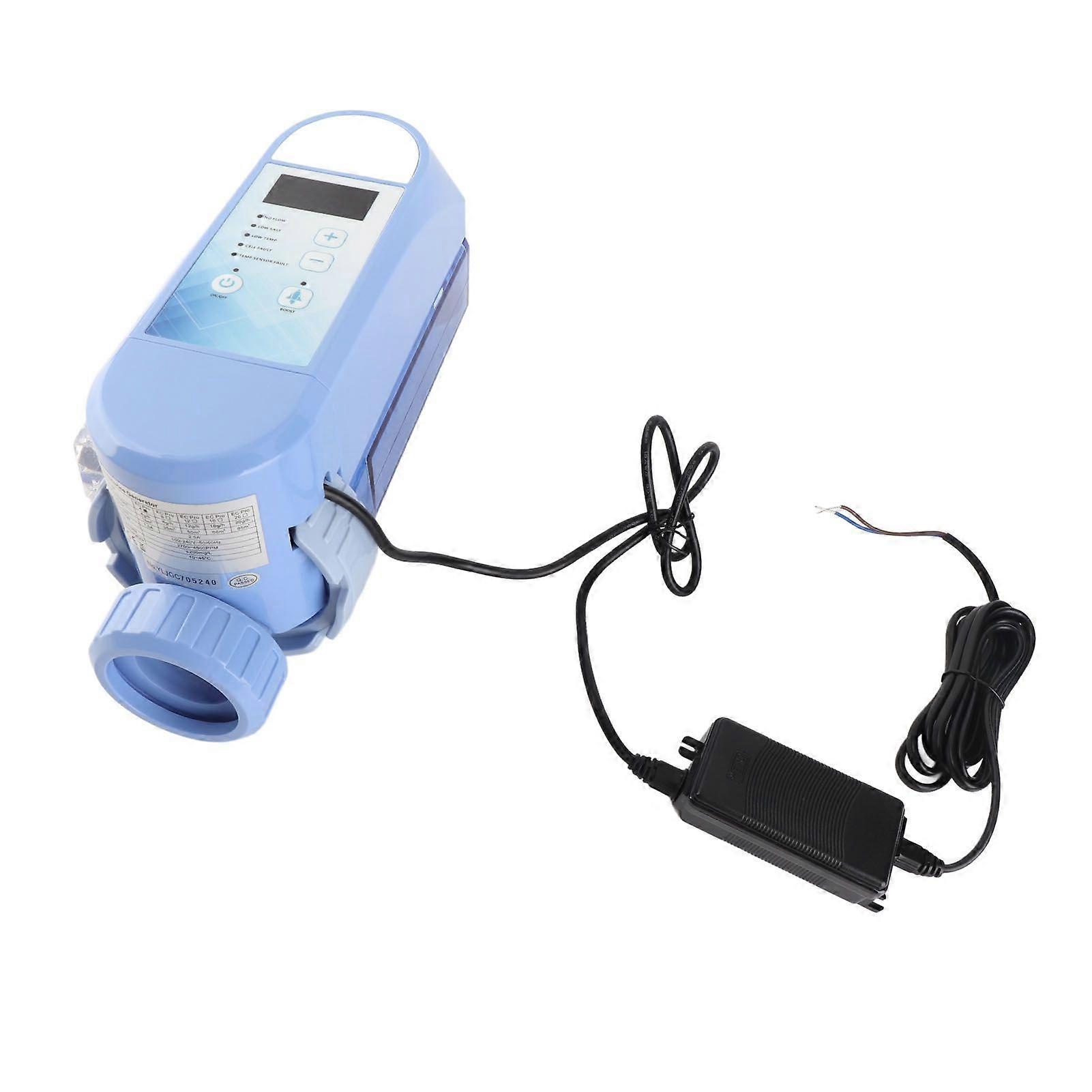 Pool Chlorinator System Automatic Self Adapting Operation Saltwater Pool Chlorine Generator for Swimming Pool