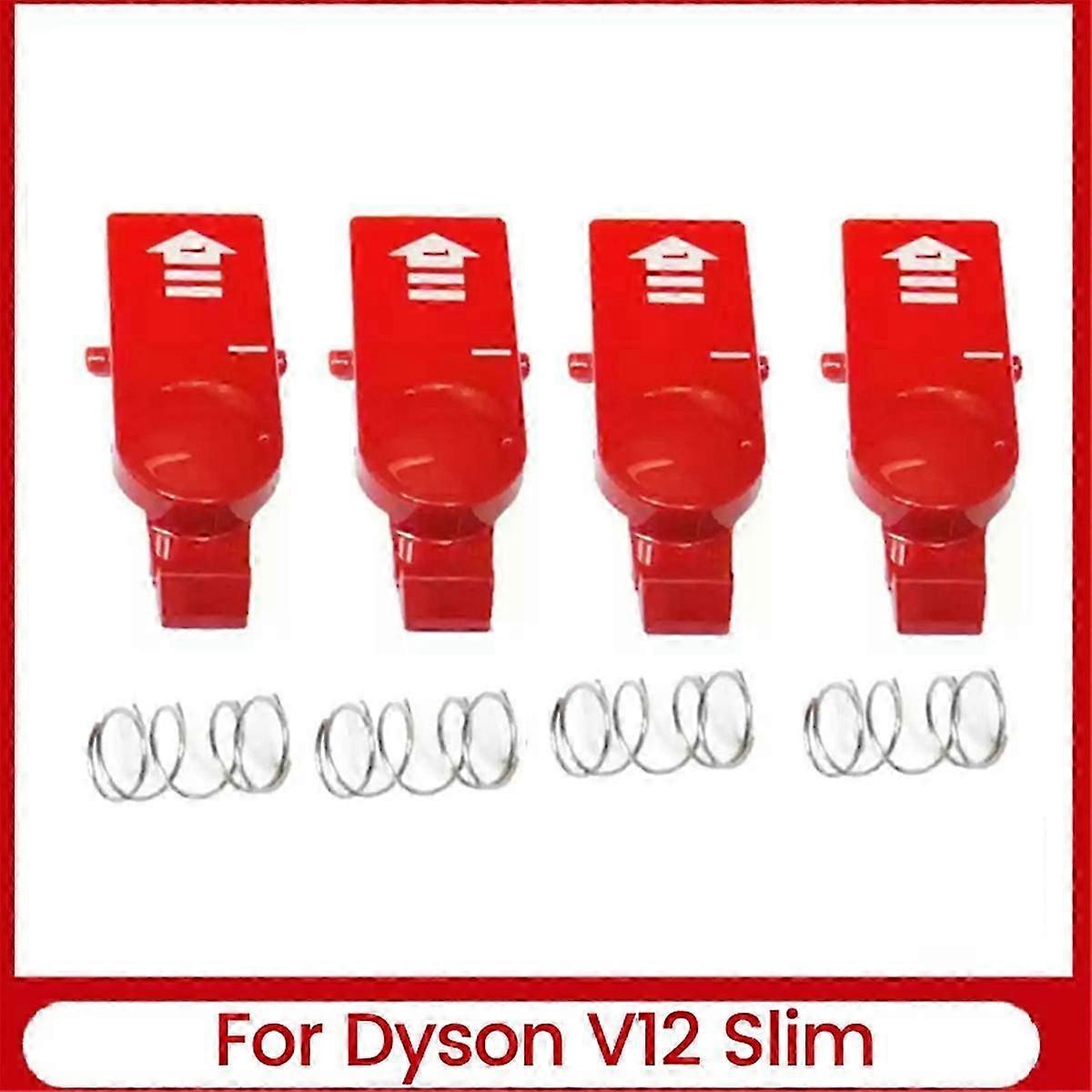 Clip Latch Tab Button adapté pour Dyson V12 Slim Vacuum Cleaner Parts Replacement Water Tank Button Snap wit
