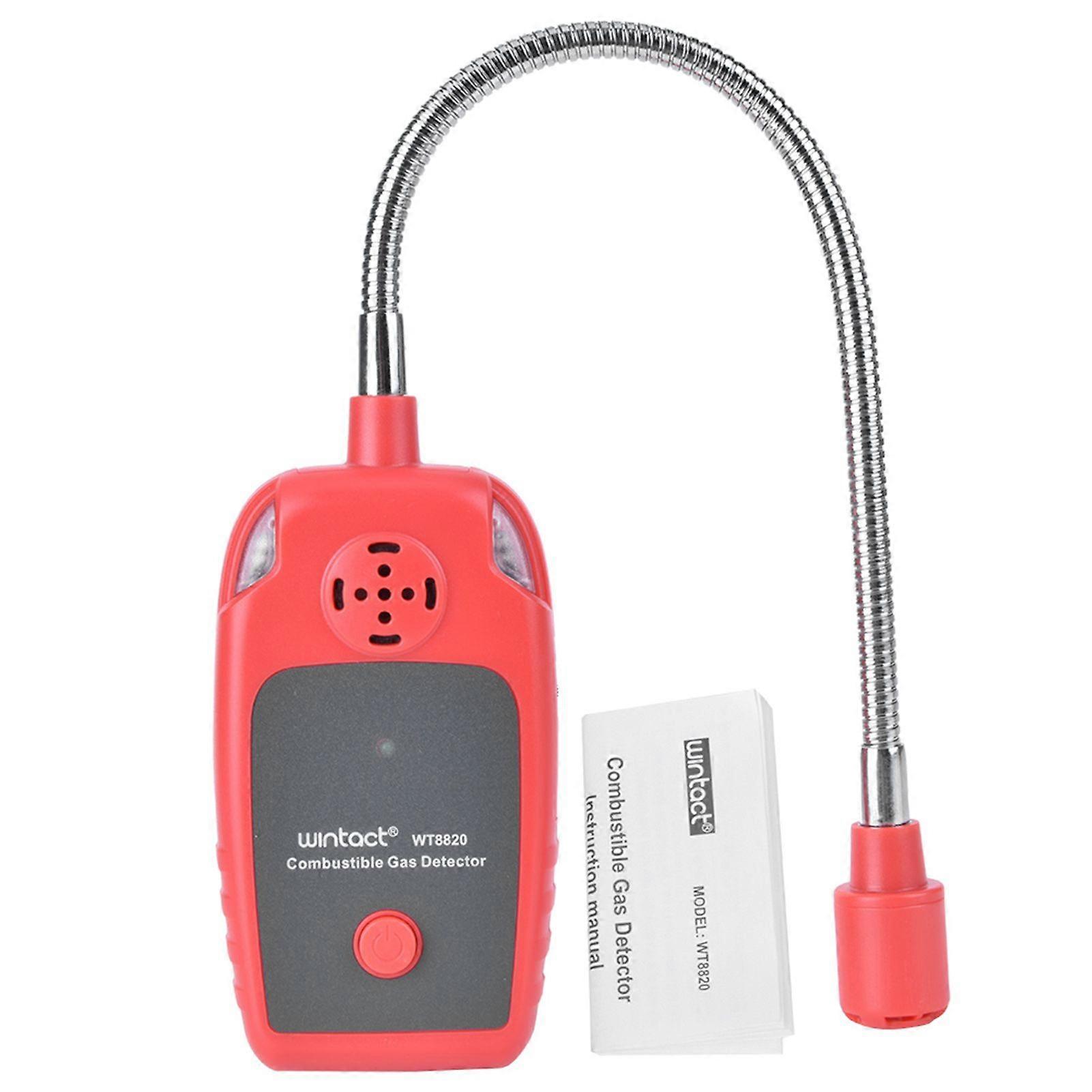 WT8820 Portable Combustible Gas Detector Leakage Natural Gas Sensor Alarm High Sensitivity Test