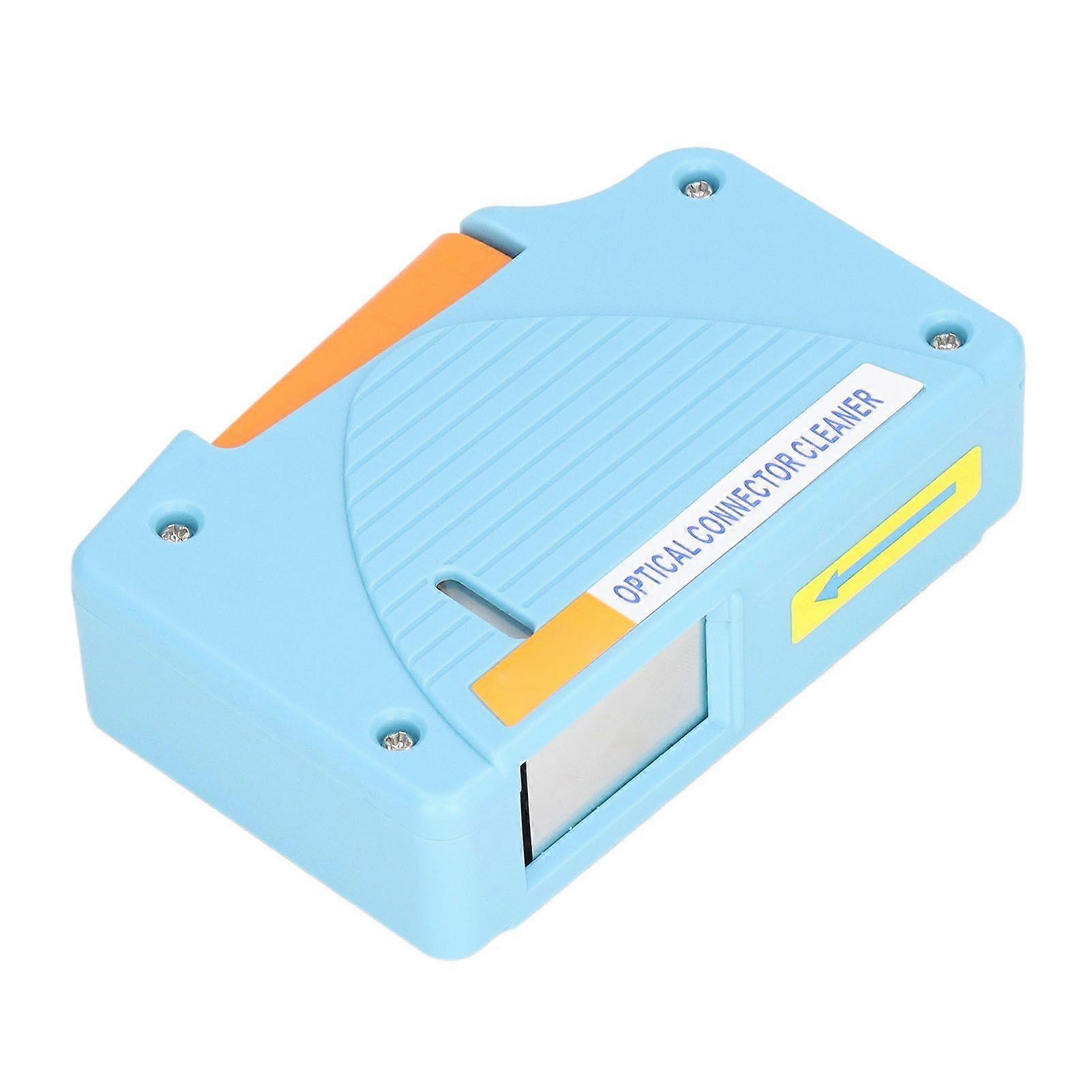 Cassette Optical Connector Cleaner Fiber Optic End Cleaning Box for FC SC LC ST MU D4 MPO
