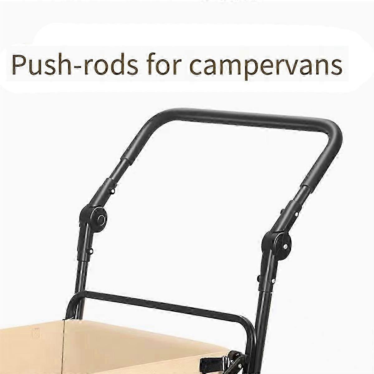 Foldable Folding Cart Push Handle Extendable Cart