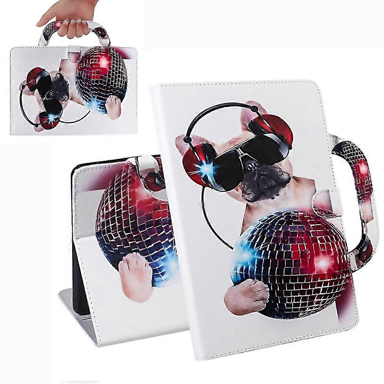 For Fashion Dog Pattern Horizontal Flip Leather Case For Huawei Mediapad M5 Lite 10 With Holder Card